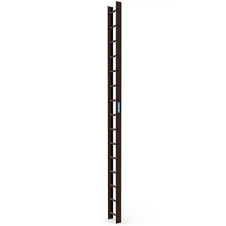 Zarges  Dachleiter Dachleiter 15 Sprossen braun