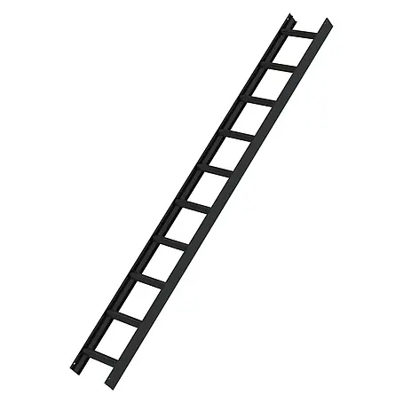Munk  Dachleiter Aluminium Dachleiter 10 Sprossen braun