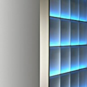 Fuchs Design Glasbaustein Komplettset Light my Wall (B x H: 78 x 175,5 cm, Klar, Vollsicht)