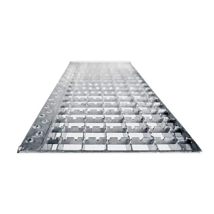 Munk Arbeitsplattform Arbeitspodest fahrbar mit Stahl-Gitterrost 3 Stufen - Anzahl Tritte: 3 Stk., Arbeitshöhe: 2.600 m, Aluminium - Rechteckiges Gitterrost aus verzinktem Stahl mit gezackter Oberfläche für rutschfeste Böden oder Entwässerung.