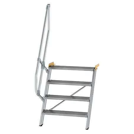 Munk  Außentreppe Treppe 60° inkl. einen Handlauf, 800mm Stufenbreite, 4 Stufen