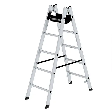 Munk  Doppel-Stehleiter Sprossenstehleiter 2x5 Sprossen
