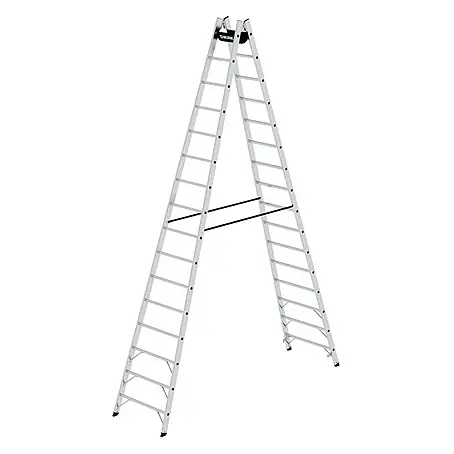 Munk  Doppel-Stehleiter Sprossenstehleiter 2x16 Sprossen