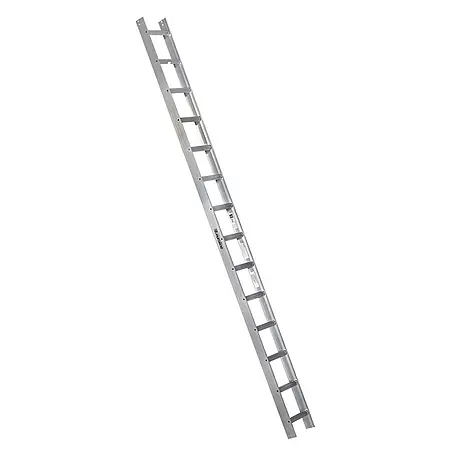 Euroline  Dachleiter Premium Kaminkehrerleiter 14 Sprossen Alu natur