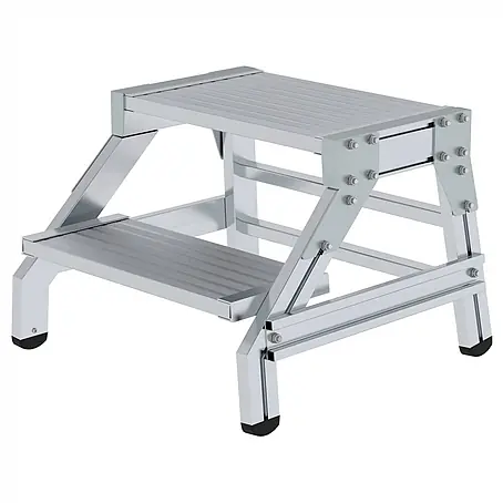 Munk  Arbeitsplattform Aluminium Montagetritt starr 2 Stufen