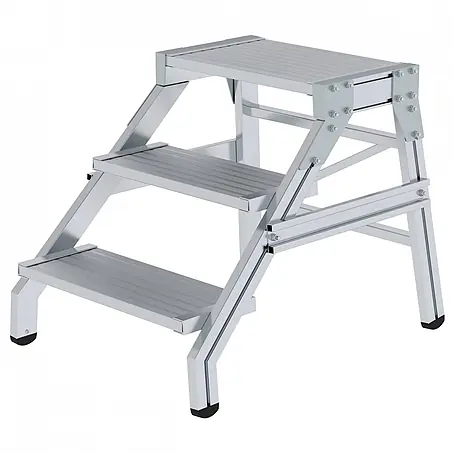 Munk  Arbeitsplattform Aluminium Montagetritt starr 3 Stufen