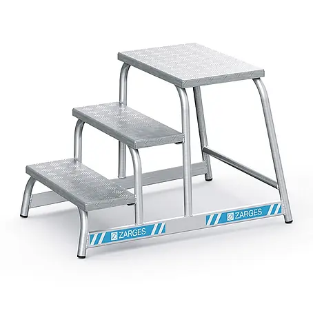 Zarges  Arbeitsplattform Aluminium Montagetritt starr AFA P 3 Stufen