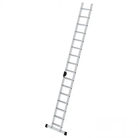 Munk  Anlegeleiter Stufenanlegeleiter mit Traverse und Ergo-Pad 16 Stufen