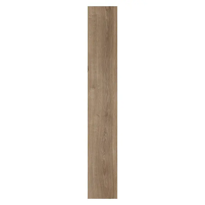 LOGOCLIC Laminado Roble Aceitado - 1.200 x 196 x 8 mm, Roble Aceitado, AC4 - Tabla de madera individual con vetas en tonos cálidos, ideal para revestimientos de suelos o paredes y para añadir toques naturales a la estancia.
