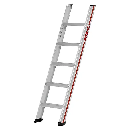 Hymer  Anlegeleiter Stufenanlegeleiter mit 8-fach vollvernieteter Stufen 5 Stufen