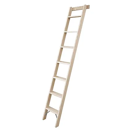 Iller Leiter  Anlegeleiter Holz-Stufen-Anlege ERGO 6 Stufen