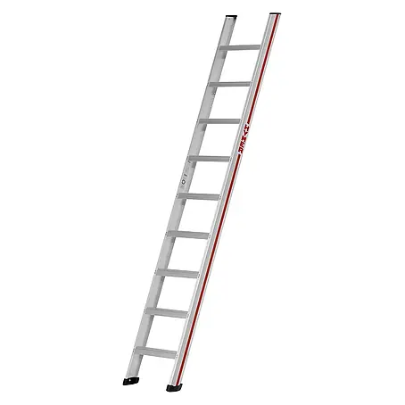 Hymer  Anlegeleiter Stufenanlegeleiter mit 8-fach vollvernieteter Stufen 9 Stufen