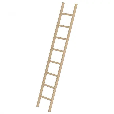 Munk  Anlegeleiter Holz-Anlegeleiter 8 Sprossen