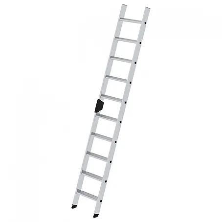 Munk  Anlegeleiter Stufenanlegeleiter mit Ergo-Pad ohne Traverse 10 Stufen