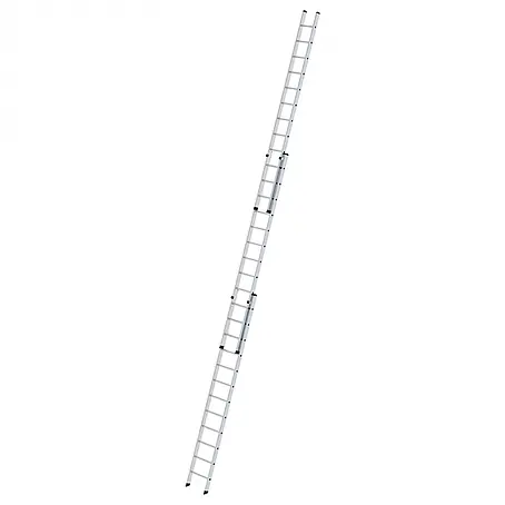 Munk  Anlegeleiter Aluminium-Schiebeleiter 3-teilig ohne Traverse 3x12 Sprossen