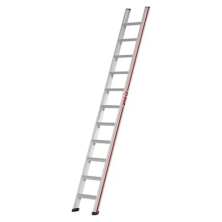 Hymer  Anlegeleiter Stufenanlegeleiter mit 8-fach vollvernieteter Stufen 11 Stufen