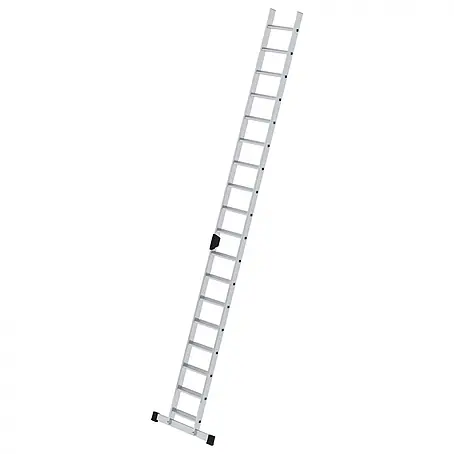 Munk  Anlegeleiter Stufenanlegeleiter mit Traverse und Ergo-Pad 18 Stufen