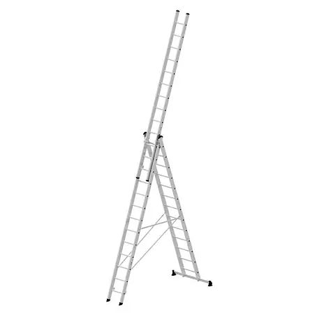 Munk  Mehrzweckleiter Mehrzweckleiter mit Nivello® Traverse 3x13 Sprossen