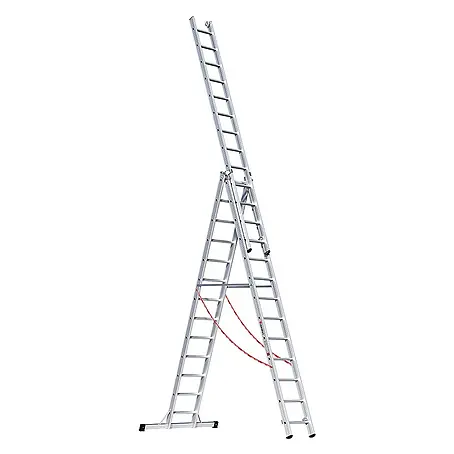 Euroline  Mehrzweckleiter Premium 307 Mehrzweckleiter 3x13 Sprossen