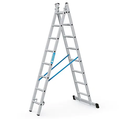 Zarges  Mehrzweckleiter Kombileiter Combimaster DX 2x8 Sprossen