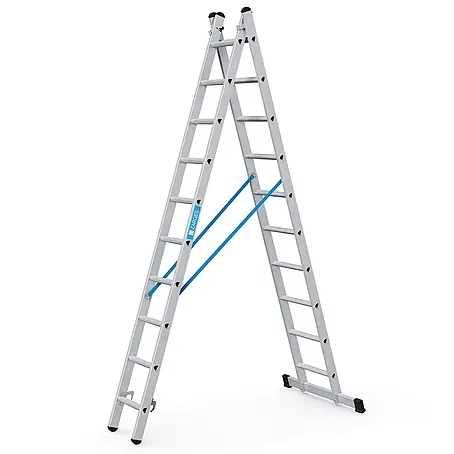 Zarges  Mehrzweckleiter Kombileiter Combimaster DX 2x10 Sprossen