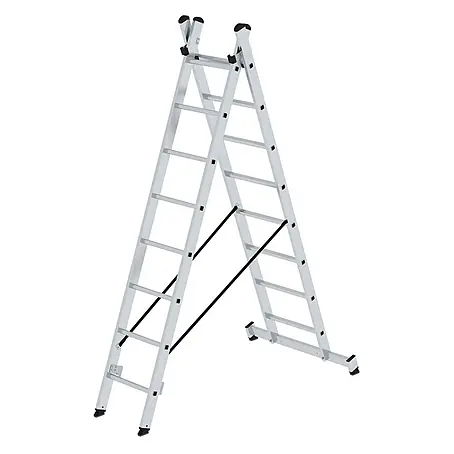 Munk  Mehrzweckleiter Mehrzweckleiter 2-teilig 2x8 Sprossen