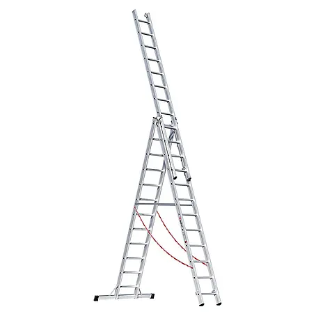 Euroline  Mehrzweckleiter Premium 307 Mehrzweckleiter 3x12 Sprossen