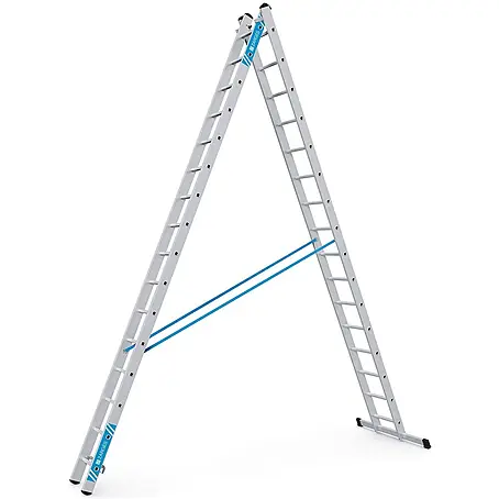 Zarges  Mehrzweckleiter Kombileiter Combimaster Plus X 2x16 Sprossen