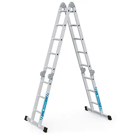 Zarges  Mehrzweckleiter Vielzweckleiter Multitec M 2x3 + 2x5 Sprossen