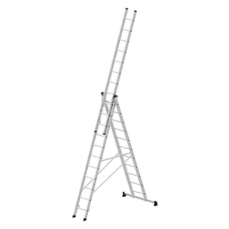Munk  Mehrzweckleiter Mehrzweckleiter mit Nivello® Traverse 3x11 Sprossen