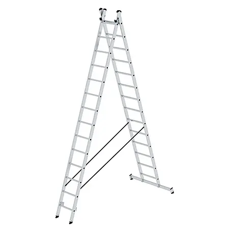Munk  Mehrzweckleiter Mehrzweckleiter 2-teilig 2x14 Sprossen
