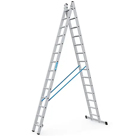 Zarges  Mehrzweckleiter Kombileiter Combimaster DX 2x14 Sprossen