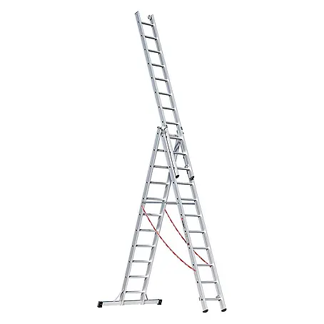 Euroline  Mehrzweckleiter Premium 307 Mehrzweckleiter 3x11 Sprossen