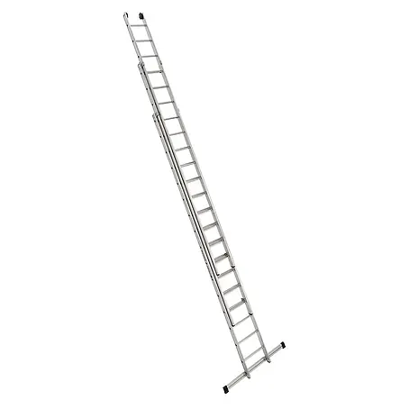 Euroline  Mehrzweckleiter Premium 303 Schiebeleiter 3x16 Sprossen