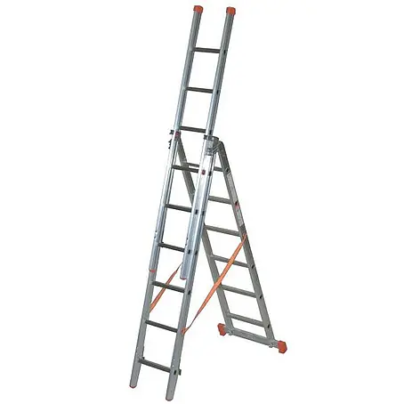Facal  Mehrzweckleiter Mehrzweckleiter 3-teilig GENIA S300 3x6 Sprossen