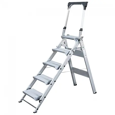 Munk  Klapptritt Klapp Treppe, mit klappbarem Bügel 5 Stufen