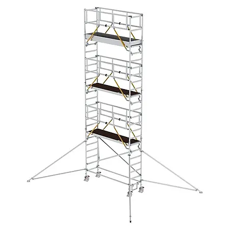 MUNK Rollgerüst SG mit Ausleger 0,75x3,00m Plattform 8,43m AH