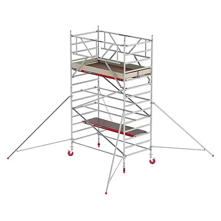 Altrex  Rollgerüst Fahrgerüst RS Tower 42 Aluminium mit Holz-Plattform 5,20m AH 1,35x1,85m