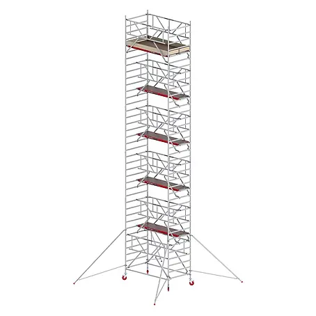 Altrex  Rollgerüst Fahrgerüst RS Tower 42-S Aluminium Safe-Quick mit Holz-Plattform 12,20m AH