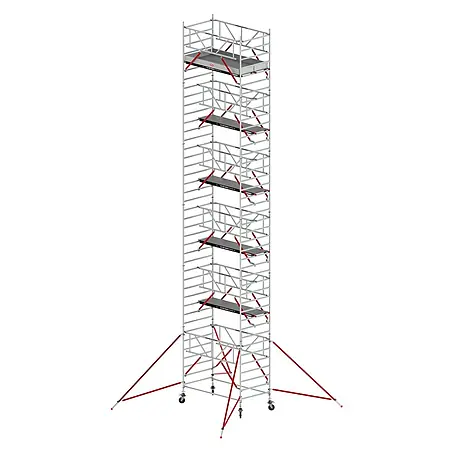Altrex  Rollgerüst Fahrgerüst RS Tower 52-S Aluminium mit Safe-Quick und Holz-Plattform 13,20