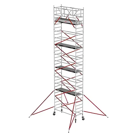 Altrex  Rollgerüst Fahrgerüst RS Tower 51 Plus Aluminium 0,90m breiter Rahmen mit Holz-Plattf