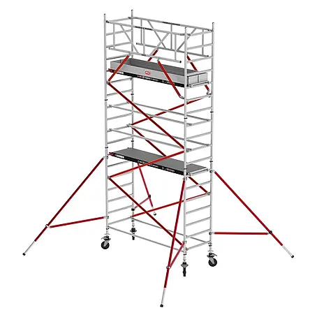 Altrex  Rollgerüst Fahrgerüst RS Tower 51 Plus Aluminium 0,90m breiter Rahmen mit Holz-Plattf