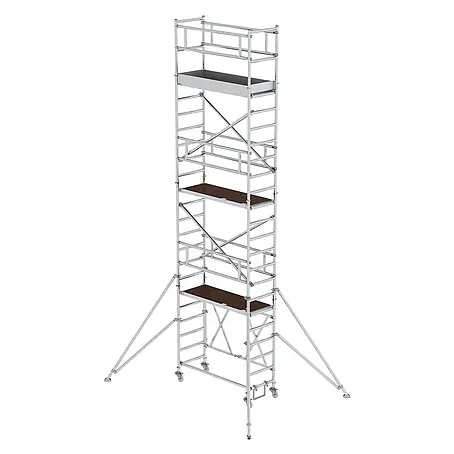 Munk  Rollgerüst Klappgerüst 0,75x1,80m Plattform, 7,80m Arbeitshöhe