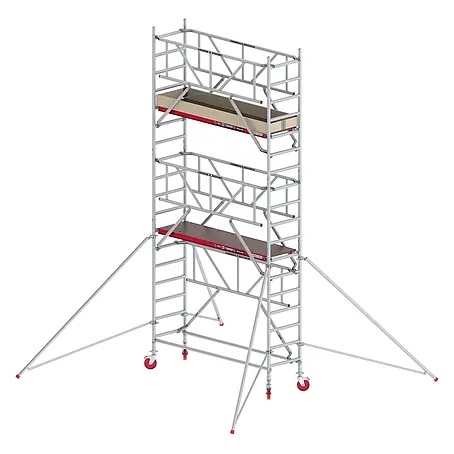 Altrex  Rollgerüst Fahrgerüst RS Tower 41-S Aluminium mit Safe-Quick und Holz-Plattform 6,20m