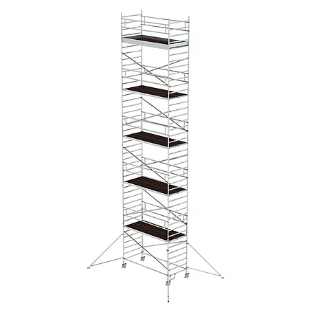 Munk  Rollgerüst Rollgerüst mit Doppelplattform 3,00x1,80m Plattform 13,35m AH
