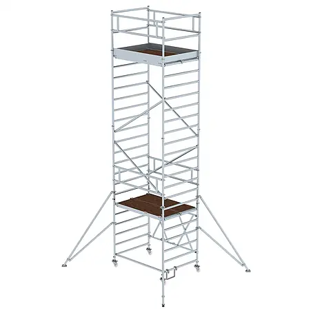 Munk  Rollgerüst Klappgerüst 1,35x1,80m Plattform, 7,80m Arbeitshöhe