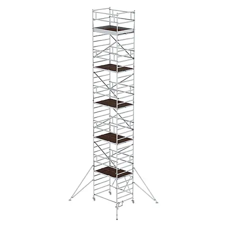 MUNK Klappgerüst 1,35x1,80m Plattform, 11,80m Arbeitshöhe
