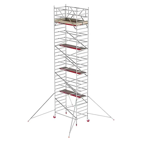 Altrex  Rollgerüst Fahrgerüst RS Tower 42 Aluminium mit Holz-Plattform 8,20m AH 1,35x1,85m