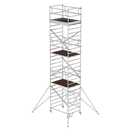 Munk  Rollgerüst Klappgerüst 1,35x1,80m Plattform, 8,80m Arbeitshöhe