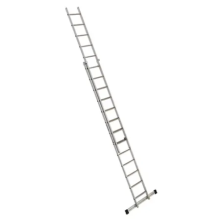 Euroline  Schiebeleiter 202 Schiebeleiter 2x13 Sprossen